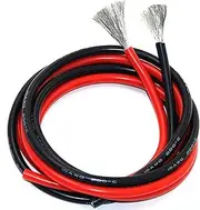 18 Gauge Flexible Wire Soft Silicone 60/100ft New Energy Battery Aircraft Model 26 Gauge to 16 Gauge Wire Multi-core High Temperature 200 Degrees Celsius Silicone Wire (26/60FT)(60ft,26AWG)