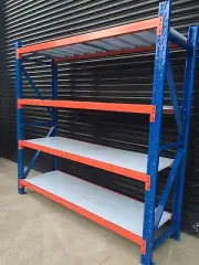 1M(1.08M) Length Warehouse Storage Steel Shelving Garage Shelf Racking Shelves