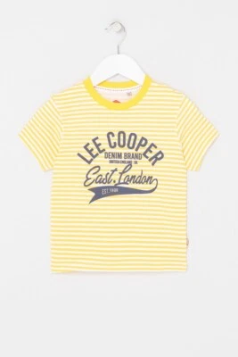 Shirt Boy Lee Cooper, No. 5. Color Jaune. 4 To 14ans
