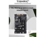 M.2 NGFF (SATA) M.2 SSD mSATA SSD to 2.5 inch SATA 60Gbps Adapter