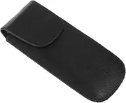 EPIGEIST 1 PC Harmonica Leather Case Simple Case for Harmonic Harmonica Storage Case Harmonica Hard Case Portable Beginners Key Harmonica Protector Harmonica Carrier Black Imitation Leather