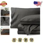 California King Organic Cotton Flannel Sheet Set - Luxe Softness & Durability