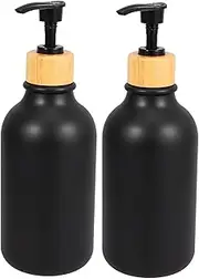 SWOOMEY 2pcs Wall Mounted Soap Dispenser Pump Bottle Dish Soap Dispenser Style 500ml Reusable