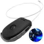 Motorcycle Helmet Lock Motorbike Helmet Lock 4 Digit Resettable Little xixai