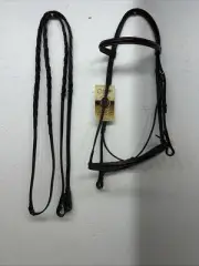 New Brown Leather Camelot Oversize English Bridle #140412 BB-45