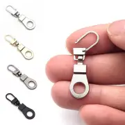 5X Metal Zipper Pull Fixer Slider Puller Handbag Replacement Zip Head Universal