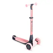 Yvolution YGlider Nua Scooter Kids Ride On Toy Adjustable Height Pink 3y+