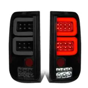 For 2004-2008 Ford F150 Lobo LED 3D C-Tube Tail Brake Light Stop Lamp Tinted (for: Ford)
