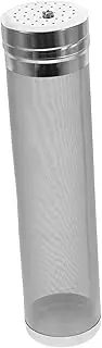 Luxshiny Stainless Steel Wine Making Filter Tube Portable Hop Filtering Tool for Brewing Beer and Tea Easy to Clean Strainer for Mellow Aroma