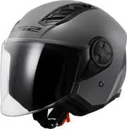 LS2 OF616 Airflow II Solid, open face helmet , color: Grey , size: XS