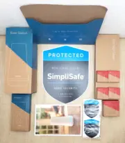 Simplisafe Home Security Bundle - Base Station, Keypad, Motion Sensor, Entry Sen
