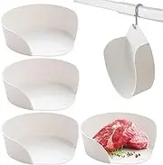 Prep Bowls – PP Stackable Design Meal Prep Booowl | Stain Resistant Mixing Boowl with Open Rim | Open Tray Bowwl for Efficient Ingredient Organization & Kitchen Preep Tasks