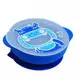 MARCUS＆MARCUS - 動物樂園幼兒自主學習吸盤碗含蓋-藍色