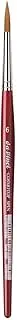 da Vinci Watercolor Series 5580 Size 6 Round - CosmoTop Spin Synthetics - Professional Quality Multi-Diameter Synthetic Fibers - Holds More Water Than Any Other Synthetic