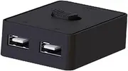NonMiFyR USB Printer Sharing Device, USB Switch Selector, High Speed Adapter, Peripheral Switcher Box for Computer, USB2.0