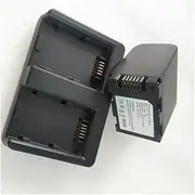 4500mAh NPX-108 Rechargeable Battery Pack Compatible for RX100 RX200 Camera Battery/Dual Charger for for Video Camcorders(1 Battery 1 Charger)