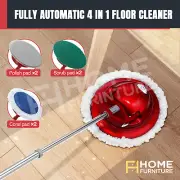 Electric Floor Polisher Cleaner Tile Waxer Washer Scrubber Machine Home Spin Mop