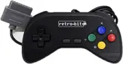 GREAT SHAPE Retro-Bit Super Retro RDP Wired Controller for SNES Black FAST SHIP