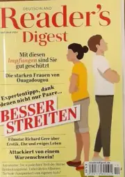 READER'S DIGEST GERMAN MAGAZINE OCTOBER 2024 (FREE SHIPPING NEW MAGAZINE)
