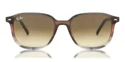 Ray-Ban RB2193 Leonard 138085 Men's Sunglasses Brown Size 53