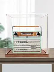 Display Case Acrylic Case for Lego Retro Radio 10334