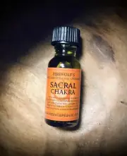 Sacral Chakra Magick Ritual Oil, Handmade, Wicca, Witchcraft, Organic, Reiki