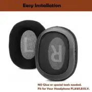 Sponge Ear Cushion 1 Pair Replacement Ear Pads for Creative Sound H5 H7 Headsets
