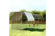 i.Pet Chicken Coop Cage Run Rabbit Hutch Large Walk In Hen House Cover 2mx8mx2m
