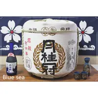 在飛比找蝦皮購物優惠-日本裝飾酒樽 （月桂冠） 日本裝飾 日本料理裝飾 酒樽 裝飾