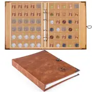 Ettonsun Coin Collection Book Holders for Collectors 2024 600 Pockets Coin Or...