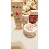 在飛比找蝦皮購物優惠-全新KERASTASE 粉漾系列 生髮乳75ml 髮浴80m