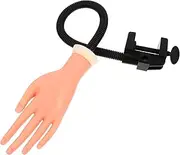 WEKADRIN Nail Practice Model Hand Flexible Movable False Hand for Manicure Training Realistic Design for Beginners Sturdy Training Tool for Nail Art Practice
