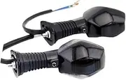Front Rear Turning Indicator Lights Turn Signal Indicator Light, for GSF 600/650/1200/1250 N/S Bandit GSF1250SA Motorcycle Accessories Front/Rear Blinker Lamp Motorcycle Turn Signal Lights(BLA