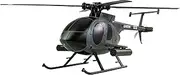 Amewi Hughes MD500 Helicopter Military 4-Channel 6G RTF Camouflage RC Remote Control