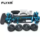 Alloy Metal & Carbon Touring Car Frame Kit RC 1/10 4WD For TT01 TT01E Upgrade