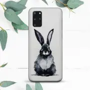 Watercolor Bunny Cute Rabbit Case For Samsung Note 20 S10 S20 S21 S22 S23 S24 FE
