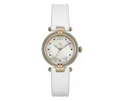 Gc Watches Ladies' White Silicone Strap Replacement Band 32mm