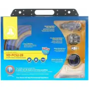JL AUDIO XD-PCS2-2B 2 AWG (GAUGE) DUAL CAR POWER CONNECTION AMPLIFIER WIRE KIT