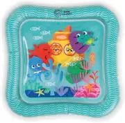 Baby Einstein Ocean Explorers Sensory Splash Water Mat, for Tummy Time or Sea...