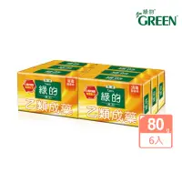 在飛比找momo購物網優惠-即期品【Green 綠的】藥皂消毒殺菌6入_乙類成藥80g/