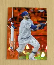2020 Topps Sapphire Chrome Update ORANGE refractor card Tomas Nido #U-283 14/45