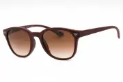 EMPORIO ARMANI EA4225U 610113 Sunglasses Matte Bordeaux Frame Brown Gradient