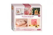 Craft Maker Artisan 32-Page Book Make Your Own DIY Bar Soap Kit w Shape Mould