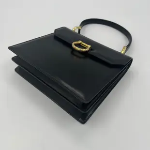 Celine 黑色box手提包
