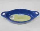 ❤️ NEW 1 Corning Creations 12-oz SAPPHIRE BLUE Stoneware AUGRATIN Dish