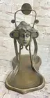 Art Nouveau Deco Jewelry Tray Soap Business Card Sensuous Sun Lady Bronze Stat