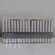 Copic Sketch Marker 72 Color Set C - Free Expedited shipping - Ship by FedEx/DHL