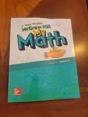 West Virginia McGraw Hill My Math Student Workbook Grade 2 Volume 2 New