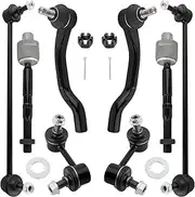 BOXI Front Inner Outer Tie Rods Sway Bars Kit Fit for BXM600120040-8