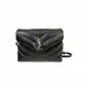 [二手] Yves Saint Laurent Loulou Toy In Matelassé "Y" Leather Crossbody Bag for Women in Black/Silver (678401-DV706-1000)